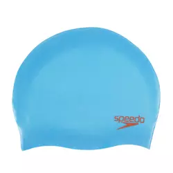 Speedo PLAIN MOULDED SILICONE JR.BRIGHTS, dečja kapa za plivanje, plava