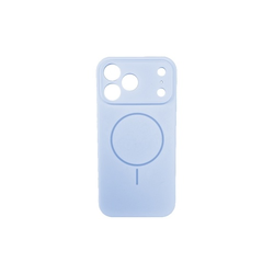 Silikonska futrola Magsafe LUX Iphone 17 PRO MAX BEBI PLAVA