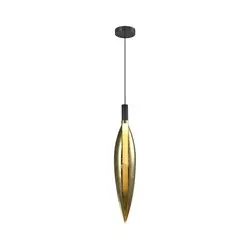 Luster na sajli NORDIC 1xG9/5W/230V crna/zlatna