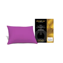 Dream on Smartcel Gold Navlaka za jastuk, Ljubičasta, 70x50 cm