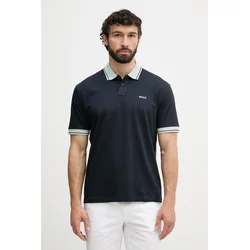 BOSS Orange polo majica moška bombažna