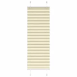 Plisirana roleta krem 50x150 cm širina tkanine 49,4 cm