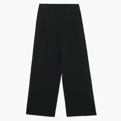 Cropp - Pantalone ispranog izgleda - CRNO