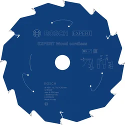 Bosch List testere za drvo Expert, 165mm, 12T