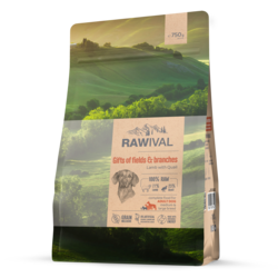 RAWIVAL Suva hrana za odrasle pse srednjih i velikih rasa od jagnjetine sa prepelicom 0.75 kg