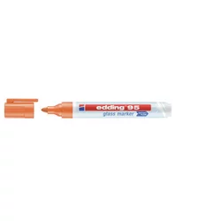 Edding marker za staklenu tablu E-95 1,5-3mm, zaobljeni narandžasta ( 09M95J )