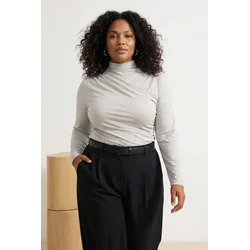 Trendyol Curve Ženska bluza Tbbaw26Af00104, Bež