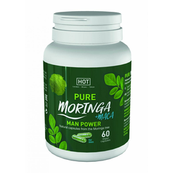 HOT BIO - Moringa Man Power Capsules - 60 Pcs.