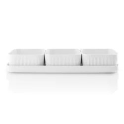 Komplet za tapase LEGIO NOVA 37 cm, bela, porcelan, Eva Solo