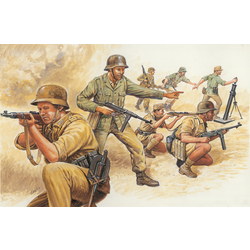 Model komplet figuric 6076 - 2. svetovna vojna - NEMŠKI AFRIČKI CORPS (1:72)