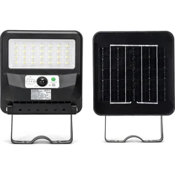 Aigostar -LED Solarna ulična lampa sa senzorom LED/50W/3,2V 1000mAh 6500K + daljinski upravljač