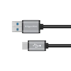KRUGER&MATZ USB 3.0 na USB-C kabl za prenos podataka 5 Gbps, dužina 1 m, model KM1244