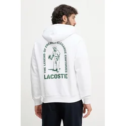 Lacoste pulover s kapuco moški bombažen