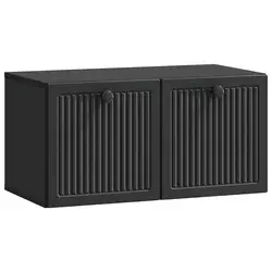 TV ormar za zid Zidne Crna 59,5 x 31 x 30 cm Konstruirano drvo
