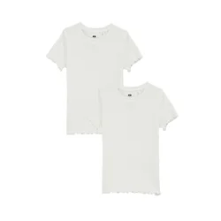 WE Fashion Majica bela