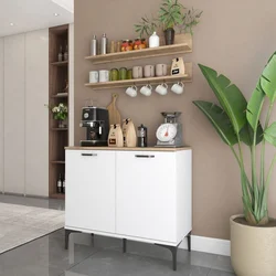 Hanah Home Multifunkcionalna komoda, Bela