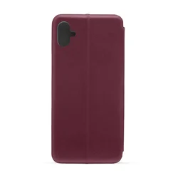 Maska za telefon ROYAL FLIP COVER za Samsung A04E, Bordo