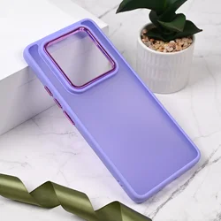 Maska za Xiaomi Redmi Note 14 Pro 5G Shining Camera ljubičasta