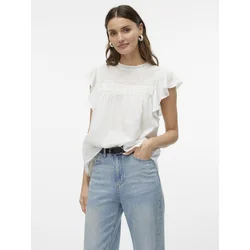 VERO MODA Bluza TRINE, bela