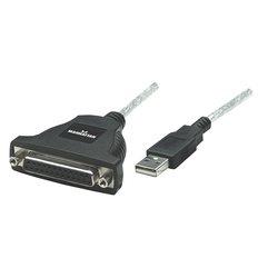 MANHATTAN PRETVORNIK USB - PARALEL DB25 SHOP (336581)