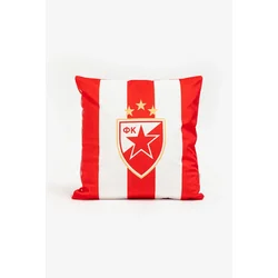 Stefan Ukrasni jastuk Crvena Zvezda, 45x45cm, Crveno-beli