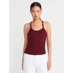 Dilvin Top burgund