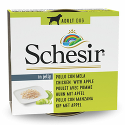 Schesir konzerva za pse sa mesom i voćem Dog Fruit, 150 g - piletina i jabuka