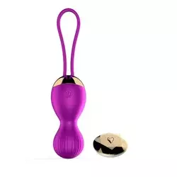 Vibro jaje, Silikonsko, USB, 7 funkcija, Ljubičasto