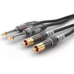Sommer Cable Basic HBA-62C2-0150 1,5 m Črna Hi-Fi Audio kabel