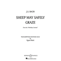 BACH J.S.:SHEEP MAY SAFELY GRAZE FOR PIANO SOLO