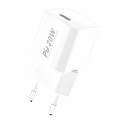 Foneng eu38 omrežni polnilnik, usb-c, 20 W (bel)