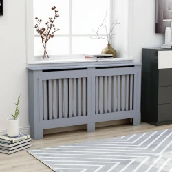 Den Pokrov za radiator antraciten 152x19x81 cm mediapan