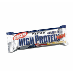 WEIDER LOW CARB HIGH PROTEIN 50 g proteinová tyčinka stracciatella