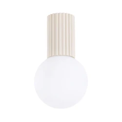 Sollux SL.1718 - Plafonska kupatilska svetiljka HALO 1xG9/8W/230V IP44 krem