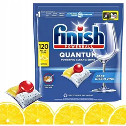 Finish FINISH Quantum Vse-v-1 kapsule 120 limona
