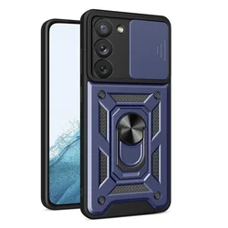 Hybrid Armor Camshield za Samsung Galaxy S23 - Tamno plava KP24902