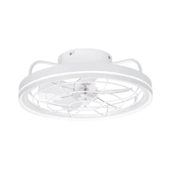 Aigostar - LED prigušiva stropni ventilator LED/40W/230V 2700-6500K + daljinski upravljač beli