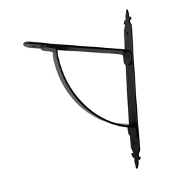 Nosač police crni 33,5x23cm sissi