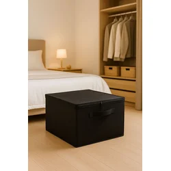 Aberto Design Korpa za odlaganje YLC.D.H-032, 42x23x35cm, Crna
