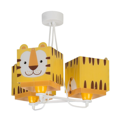 Dalber 64567 - Dečiji luster LITTLE TIGER 3xE27/60W/230V