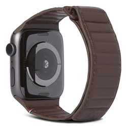 Decoded Leather Magnetic Traction Strap |Series 7(45mm)/6/SE/5/4(44mm)/3/2/1(42mm)| Chocolate Brown