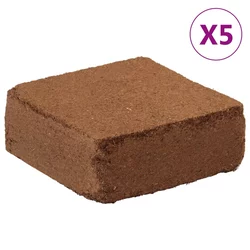 Blokovi od kokosovih vlakana 5 kom 5 kg svaki 25 kg ukupno