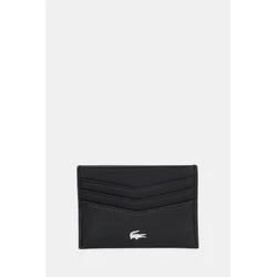 Usnjen etui za kartice Lacoste črna barva, NH5056OI