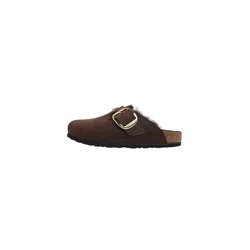 BIRKENSTOCK Natikači Boston temno rjava