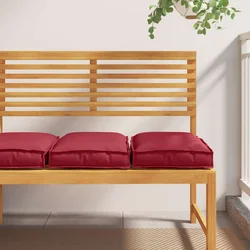 Jastuk 2 pcs Vinska crvena 40 x 40 x 8 cm Oxford tkanina