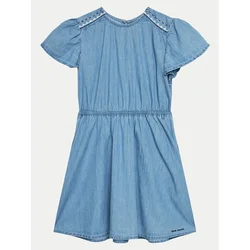 Pepe Jeans Poletna obleka Quincy PG951657 Modra Regular Fit