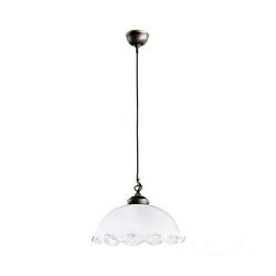Kolarz 731.30.74 - Luster na sajli NONNA 1xE27/75W/230V bela