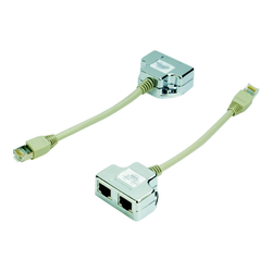 DATACOM "Y" adapter STP CAT5E PC / PC+TEL
