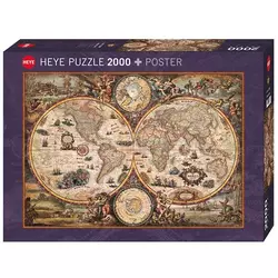 Heye - Puzzle Vintage World 2000 - 2 000 kosov