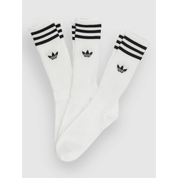 Adidas Čarape Solid Crew Sock Muški Modni Dodaci Čarape IJ0734 Bijela